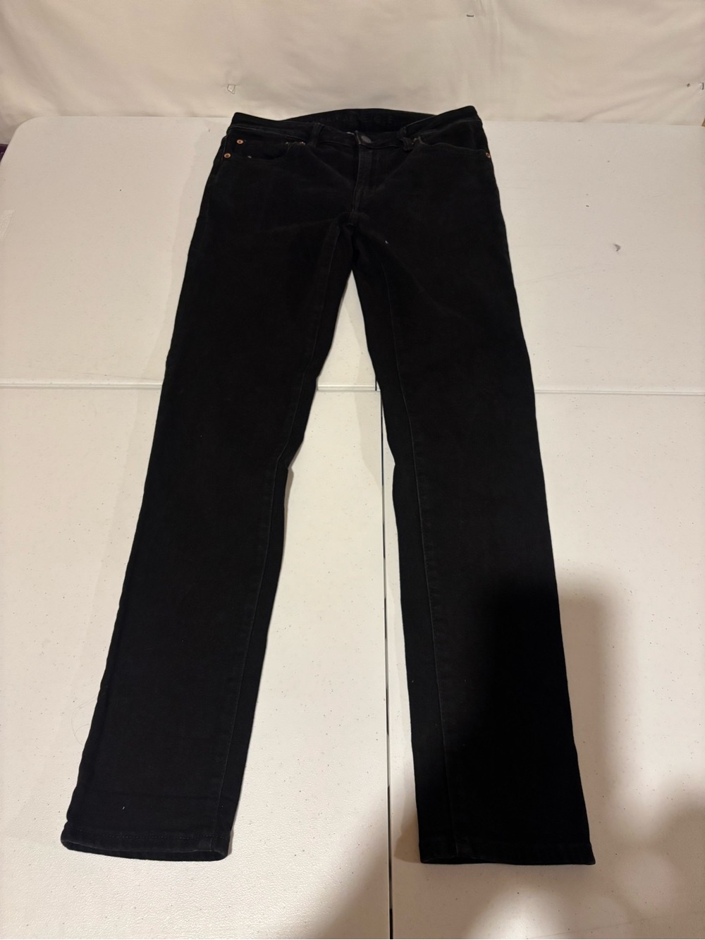 American Eagle Airflex Men’s Size 32x34 Black Slim Straight Jeans